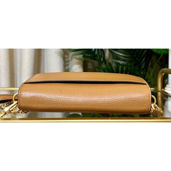 ✺✺ AUTHENTIC TORY BURCH CAMEL BROWN BRITTEN SHOULDER BAG/CROSSBODY ✺✺ - Picture 8 of 11